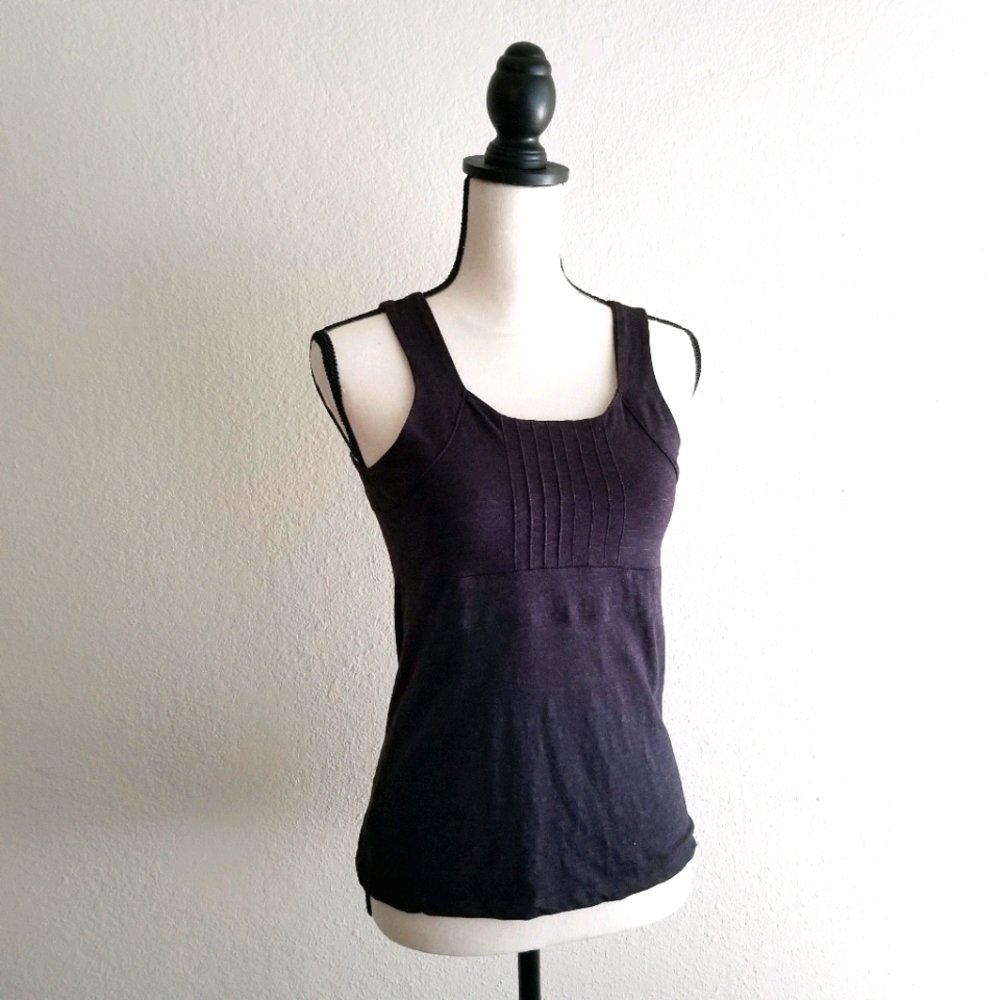 Dark Grey Tank - Horny Toad Size Small